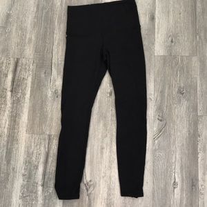 Lululemon 7/8 Length Black Leggings